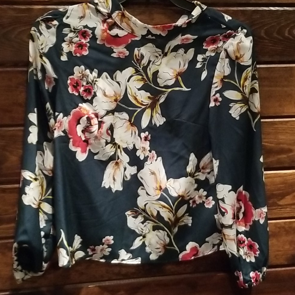 Long sleeve dressy top